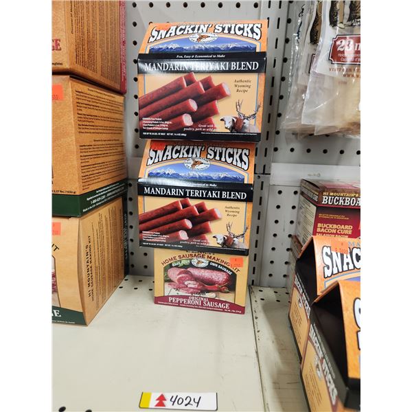 4X PACKS OF JERKY SPICE