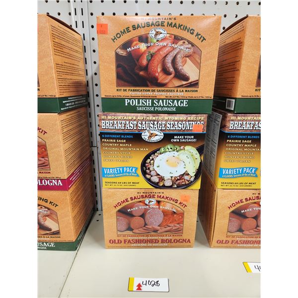 3X SAUGAGE MAKING KITS