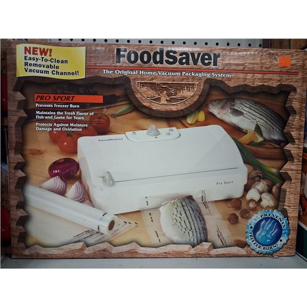 FOOD SAVER PRO SPORT VACUUM SEALER