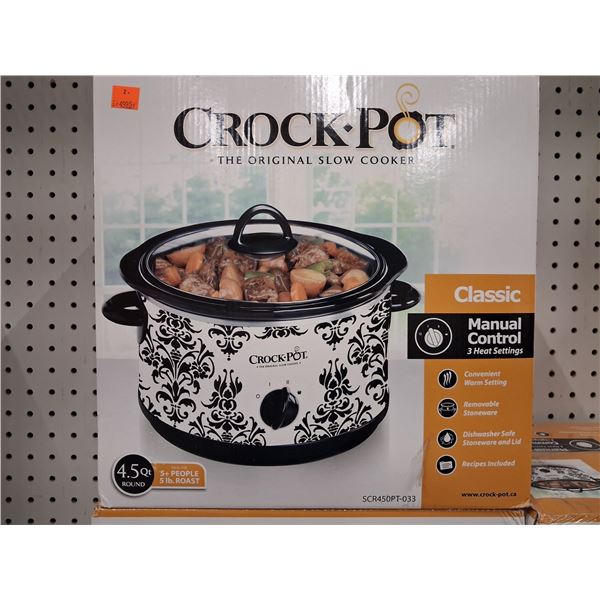 3- CROCK POT, "THE ORIGINAL SLOW COOKER"