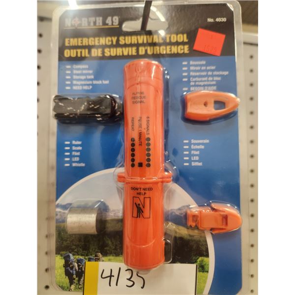 NORTH 49 EMERGENCY SURVIAL TOOL X6