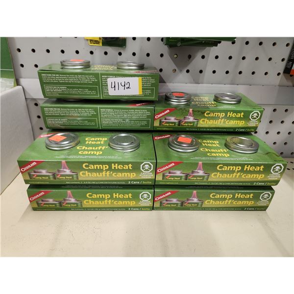 26 CAN OPENERS, LIGHTER, 11 CAMP HEAT UNITS, 36 TUB CANDLES