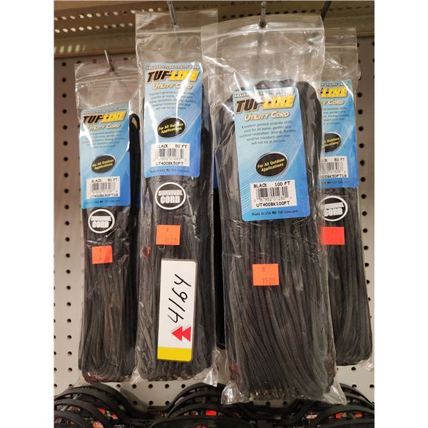 28-50 FT. TUF-LINE SURVIVAL CORD PLUS 19-50 FT 330 LBS CAMO CORD