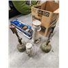 Image 1 : 4 VINTAGE KEROSENE LANTERNS