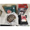 Image 1 : PLATES, TOATERS, COFFE POT & CAMPERS TABLEWARE