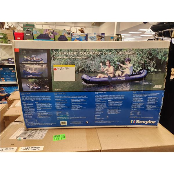 SEVYLOR COLORADO RIO KCC335 10.5 FTX 3.25 FT INFLATABLE BOAT