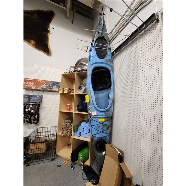 BACKWATER COMPOSITE 12 FT KAYAK ONE PERSON BOAT 330 LBS RETAIL  $1090