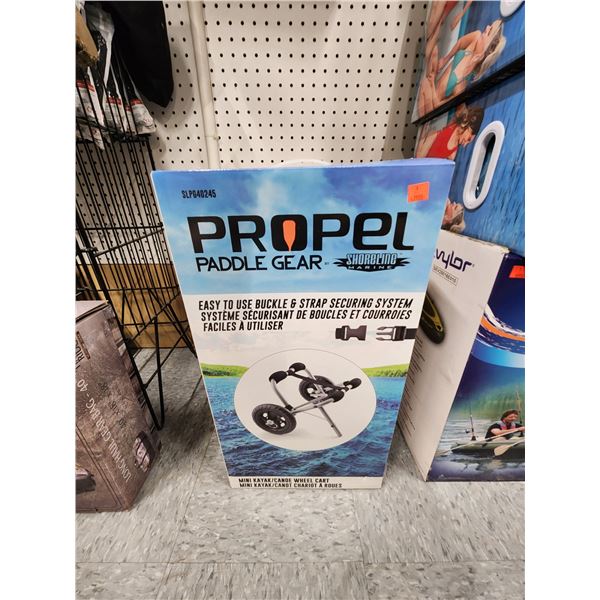 2 X PROPEL PADDLE GEAR MINI KAYAK / CANOE WHEEL CART