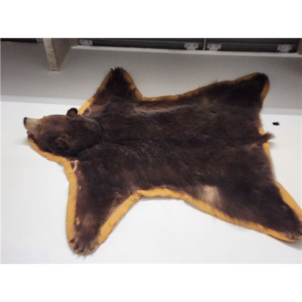 6 1/2' BLACK BEAR HIDE