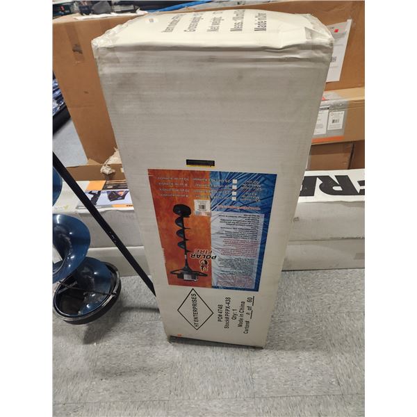 NEW POLAR FIRE 8" GAS POWERED ICE AUGER NO STAND