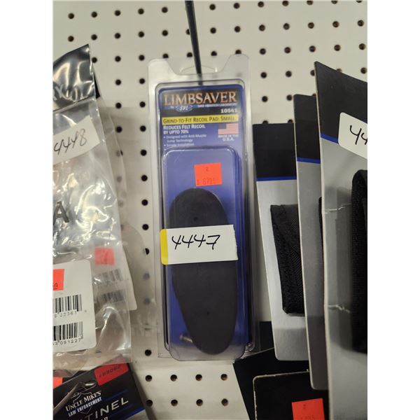 2 LIMB SAVER RECOIL PAD ONE SMALL ONE PRECISION FIT