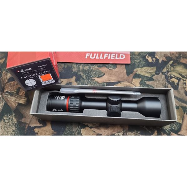 BURRIS FULLFIELD 2-8X35MM 1" KNOB SYNERGY $324.95