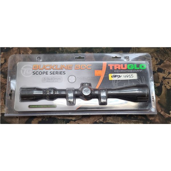 TRUGLO BUCKLINE BDC 3-9X40 1" $75.00
