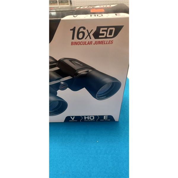 TASCO 16X50 BINOCULAR W/ CASE $94.95