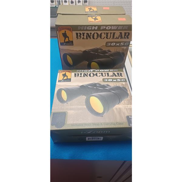 IZOOM 30X50 BINOCULAR X3 $29.95 EACH