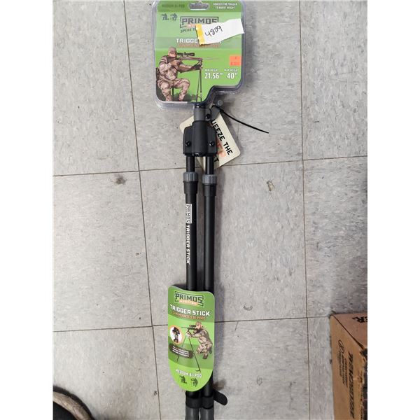 PRIMOS TRIGGER STICK GUN MOUNTED 21.5 - 40" BI POD