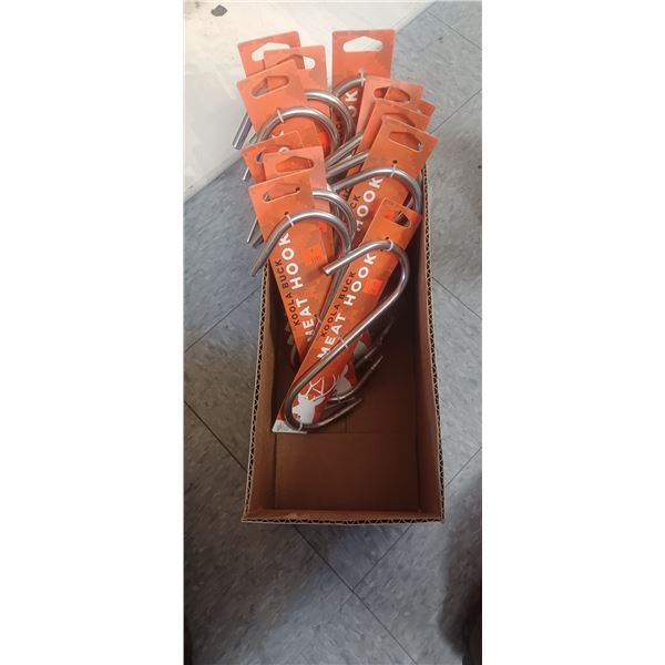 12 - SS MEAT HOOKS