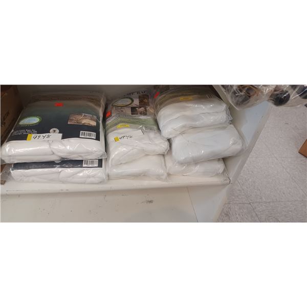 8 PACKS OF NORTHER GAME BAGS ASSORTED SIZES