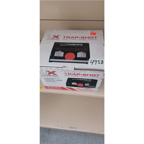 UX UMBREX AIR GUNS TRAP SHOT RESETTABLE TARGER SYSTEM