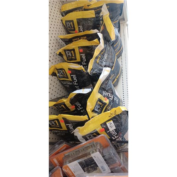 12 - RACK 1 - 5LBS BAGS OF WHITE TAIL ATTRACTANT