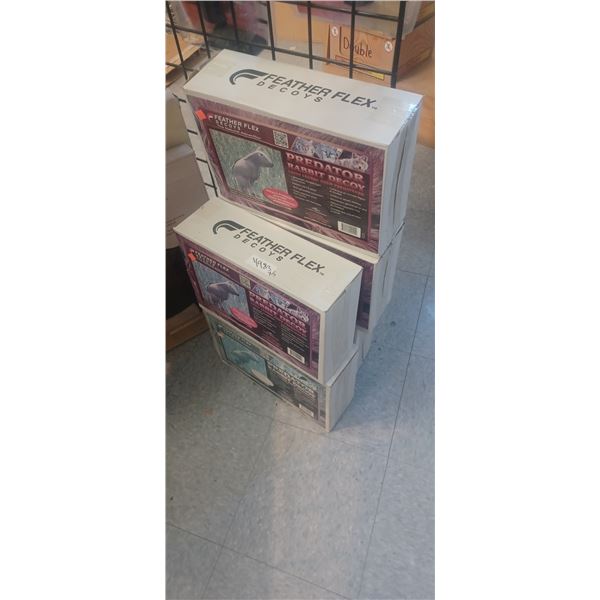 5 FEATHER FLEX PREDATOR RABBIT DECOYS
