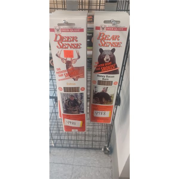 7 BEAR SENSE AND 10 DEER SENSE SMOKING STICK PACKAGES