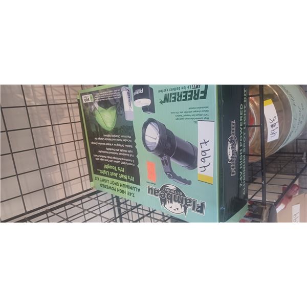 FLAMBEAM 7.4V HIGH POWER ALUMINUM SPOT LIGHT KIT