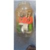 Image 5 : 2 - 3 PIECE CABLE LOCK AND BUCKET OF ASSORTED FLAGGING TAPE