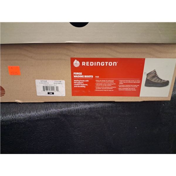 REDINGTON  FORGE  WADING BOOT RIVERBED COLOR   SIZE 9