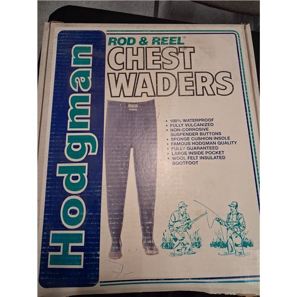 HODGMAN CHEST WADERS SIZE 6 QTY 2 PAIRS