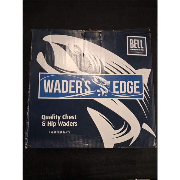 WADER'S EDGE HIP WADER'S, THREE PAIRS OF SIZE 11 AND ONE SIZE 13