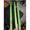 Image 1 : AMUNDSON LIME GREEN FLY ROD CASES 40" X 3 ITEMS