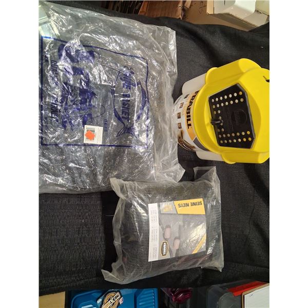 FRABILL FLOWTROLL, WIRE BASKET, FRABILL SERINE NET 1/4" MESH - 3 ITEMS