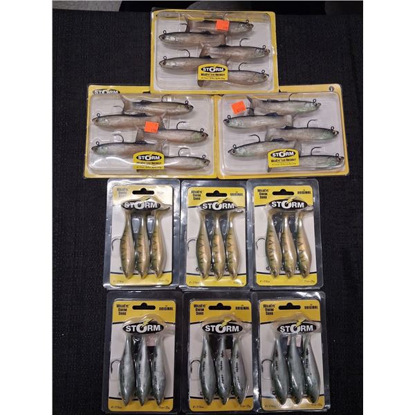STORM WILDEYE LURES - ASSORTED 9PC