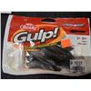 Image 3 : ASSORTED BLACK & 3 MILE BERKLEY GULP LEECHES - 9PC
