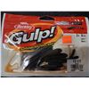 Image 2 : ASSORTED BLACK & 3 MILE BERKLEY GULP LEECHES - 9PC
