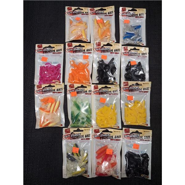 WHIZKERS MIXED LOT OF TAILS IN VARIOUS COLORS - 14 PC