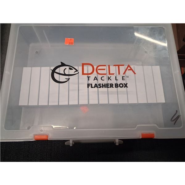 HUGE DELTA TACKLE BOXES COMES W/ FOAM - 3PC