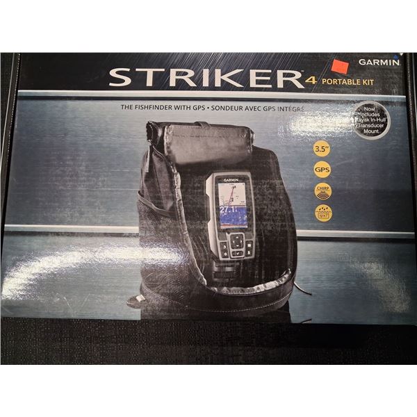 GARMIN STRIKER 4 - PORTABLE FISH FINDER WITH GPS