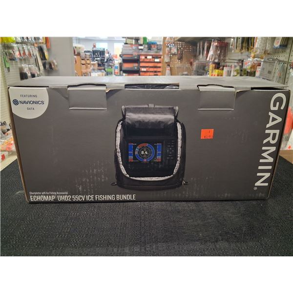 GARMIN ECHOMAP UHD2 55CV ICE FISHING BUNDLE