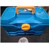 Image 2 : FISHING COMBO INC. TACKLE BOX, PANFISH KIT, DIP NET, HOOK, ICE HOOK KIT - 5PC