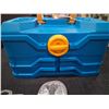 Image 3 : FISHING COMBO INC. TACKLE BOX, PANFISH KIT, DIP NET, HOOK, ICE HOOK KIT - 5PC