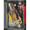Image 9 : RAPALA TACKLE BOX W NET, BASS TACKLE, LUNK HUNT, GUMDROPS, JIGS, SCISSORS & NET - 7PC