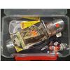 Image 9 : RAPALA TACKLE BOX W NET, BASS TACKLE, LUNK HUNT, GUMDROPS, JIGS, SCISSORS & NET - 7PC