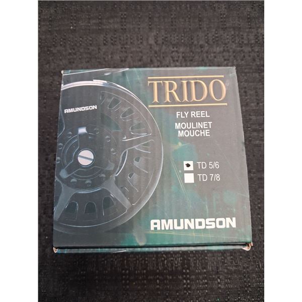 AMUNDSON TRIDO FLY REEL MODEL TD 5/6