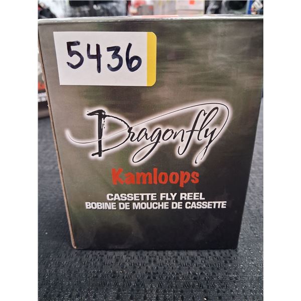 DRAGONFLY KAMLOOPS CASSETTE FLY REEL MODEL DK 5/6, C/W EXTRA SPOOL - 2 ITEMS
