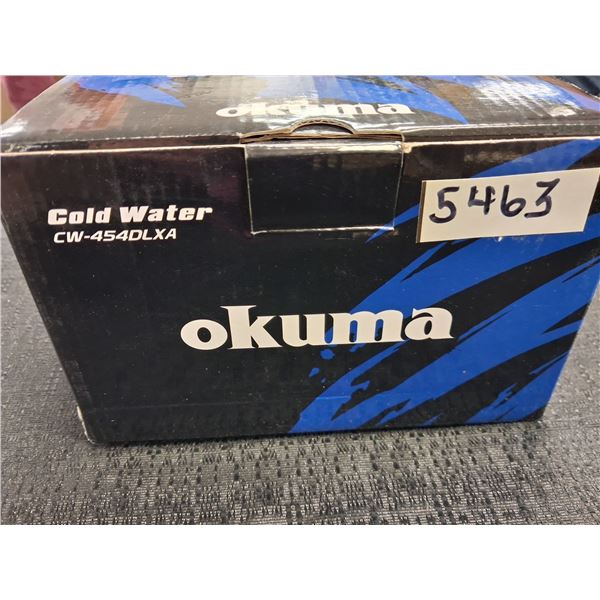OKUMA COLDWATER CW-454DLXA LEVELWIND WITH LINE COUNTER