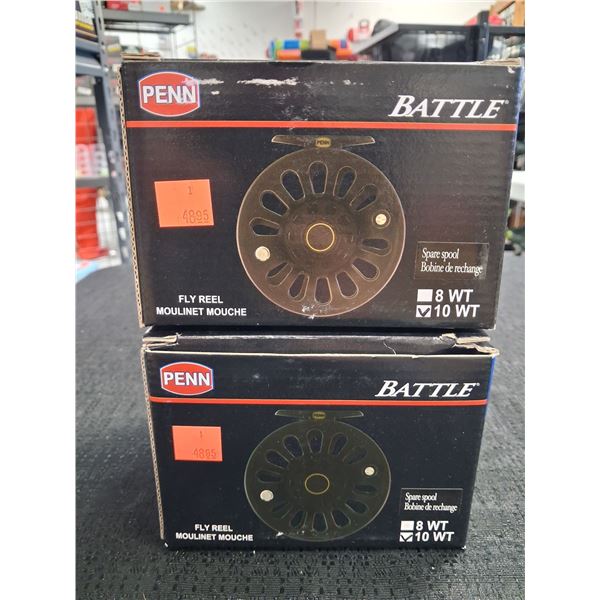 PENN BATTLE SPARE SPOOL 10 WT - 2 ITEMS