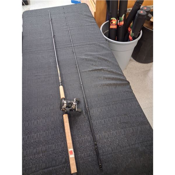 DELTA 10'6" 2 PIECE CASTING COMBO WITH DELTA REEL