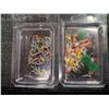 Image 1 : 2 - 50 PACKS OF ASSORTED WIRE WORMS / ICE JIGS